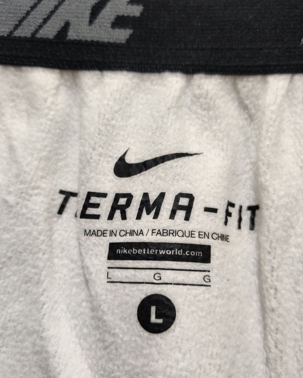 Nike Gray Sport Winter Trouser For Men L