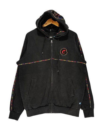 Cookies Black For Men Sport Zipper L