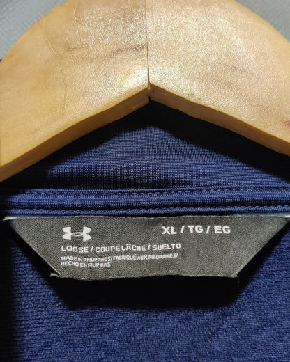 Under Armour Blue For Men Sport Zipper XL