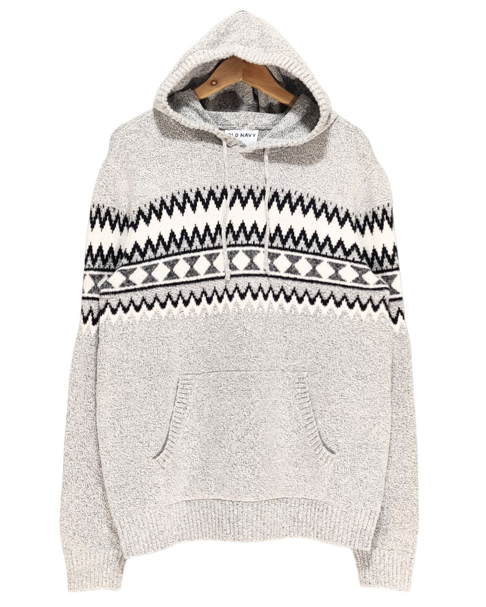 Old Navy Gray Hoodie For Men Large