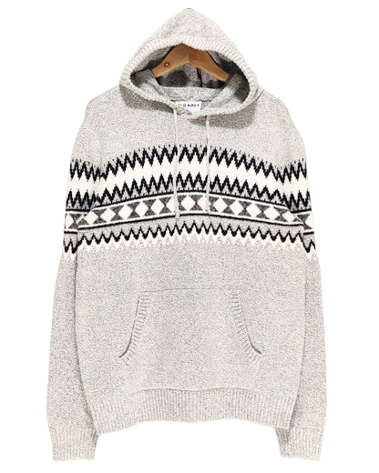 Old Navy Gray Hoodie For Men Large