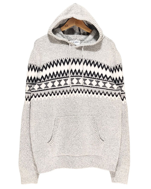 Old Navy Gray Hoodie For Men Large