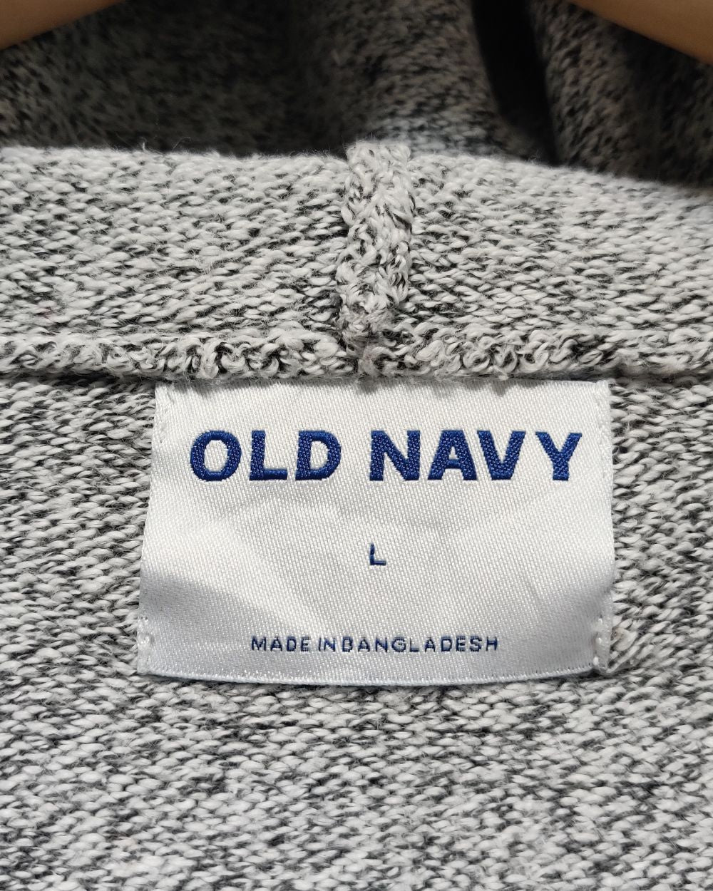 Old Navy Gray Hoodie For Men Large