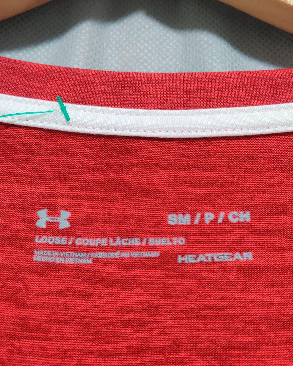 Under Armour Red Sport T Shirt For Women S