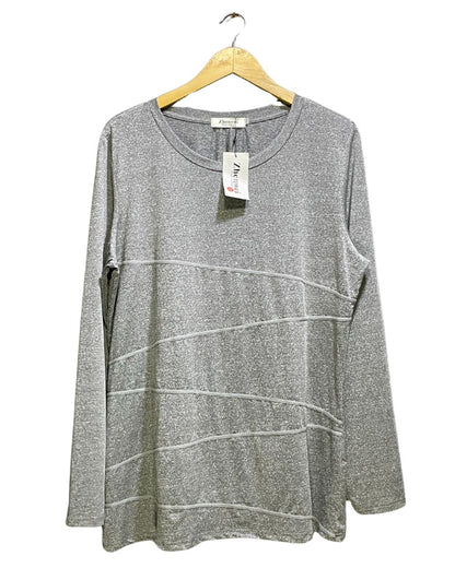 Zhenwei Gray Sport T Shirt For Women XX Large | ThriftHub.pk