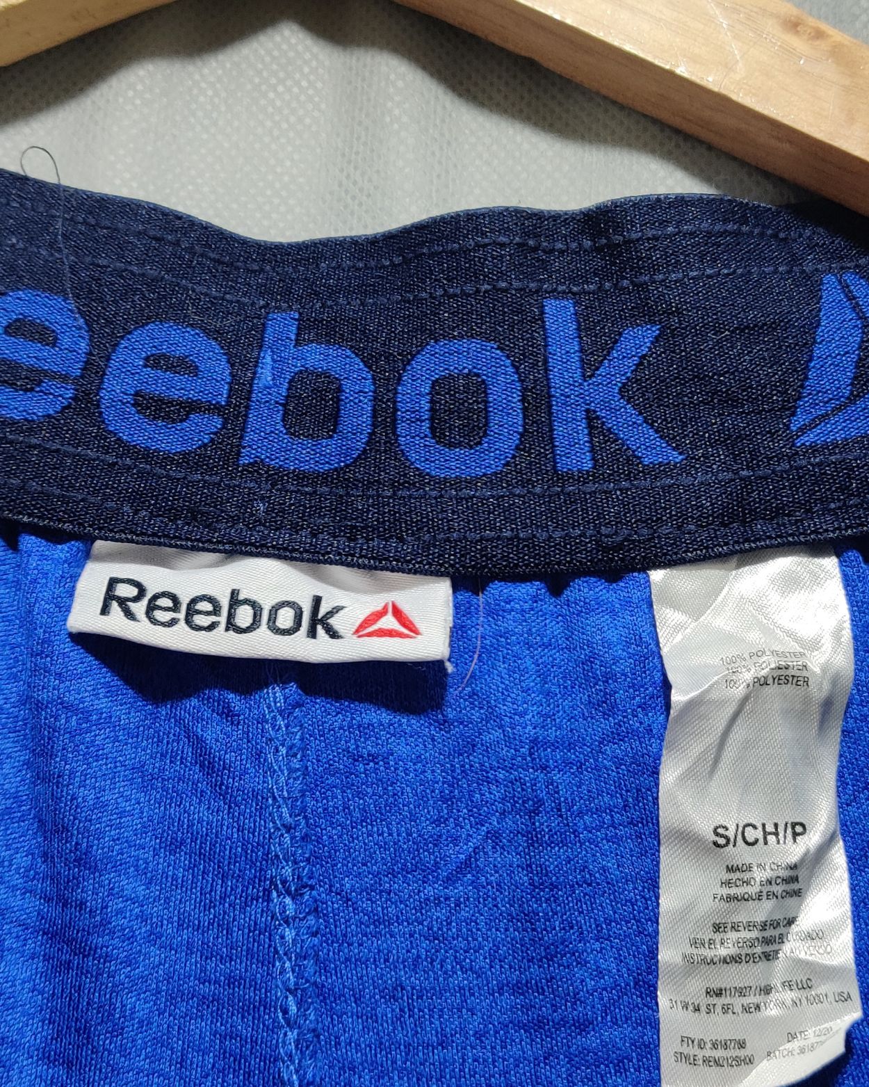 Reebok Blue Sport Short For Men Medium