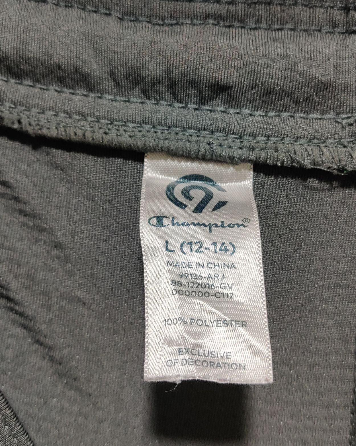 Champion Gray Sport Short For Men Medium
