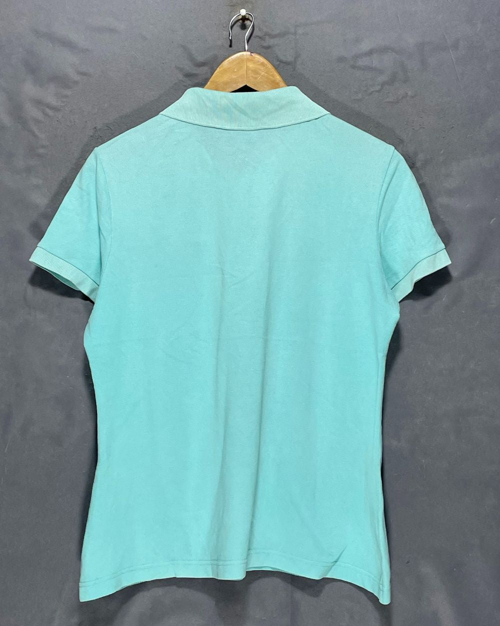 Lacoste Blue Polo T Shirt For Women M | ThriftHub.pk