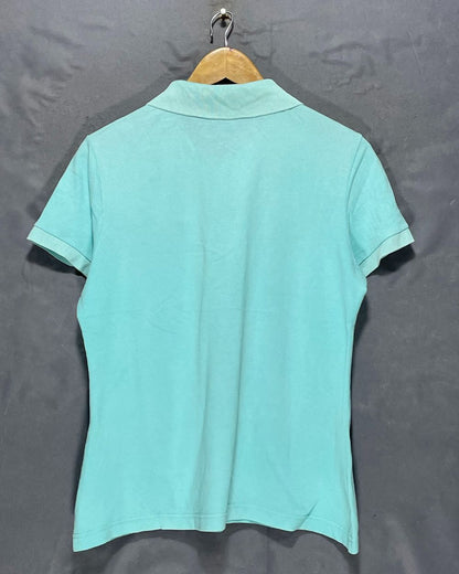 Lacoste Blue Polo T Shirt For Women M | ThriftHub.pk