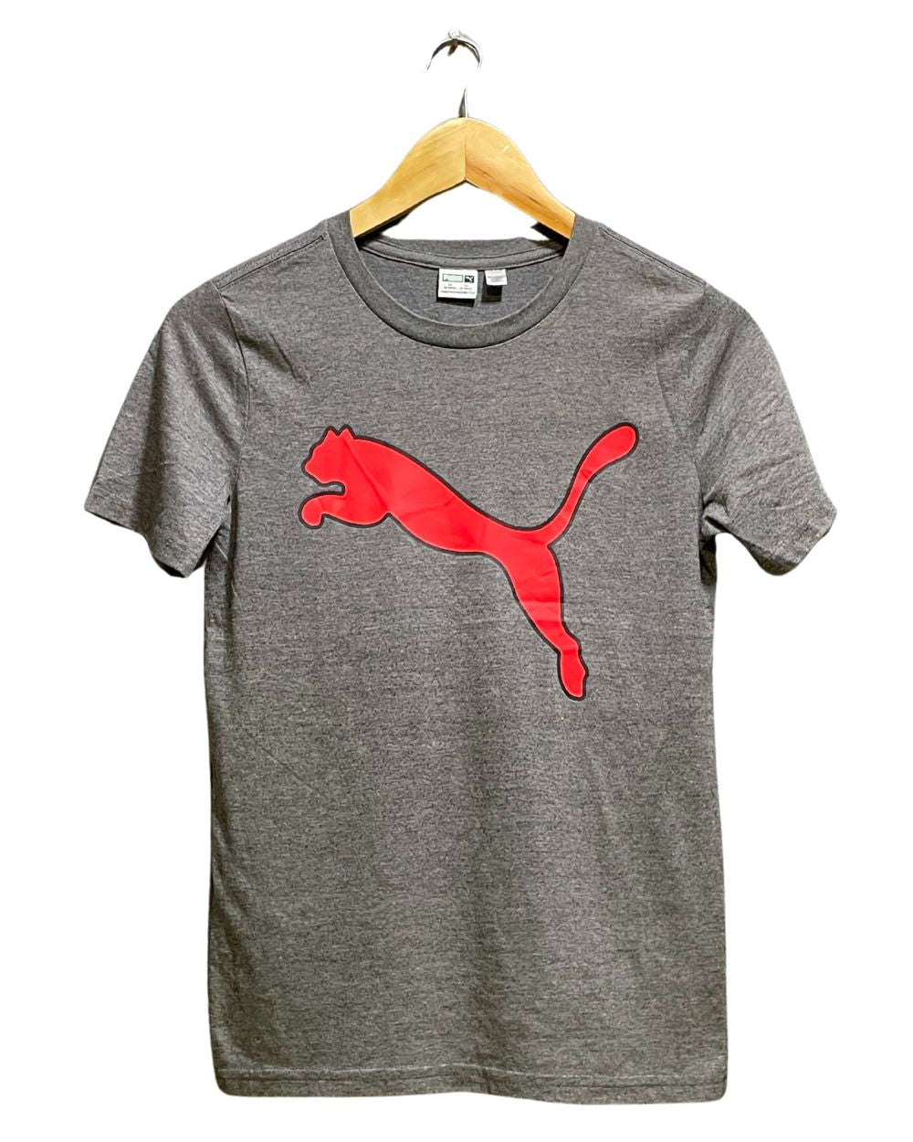 Puma Gray Cotton T Shirt For Women | ThriftHub.pk