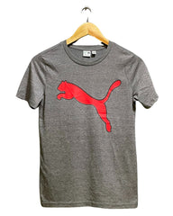 Puma Gray Cotton T Shirt For Women | ThriftHub.pk