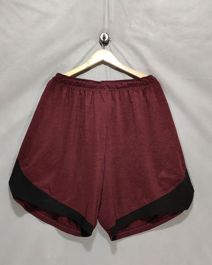 Russell Maroon Sport Short For Men XXL