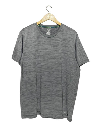 Tek Gear Gray Sport T Shirt  For Men Large