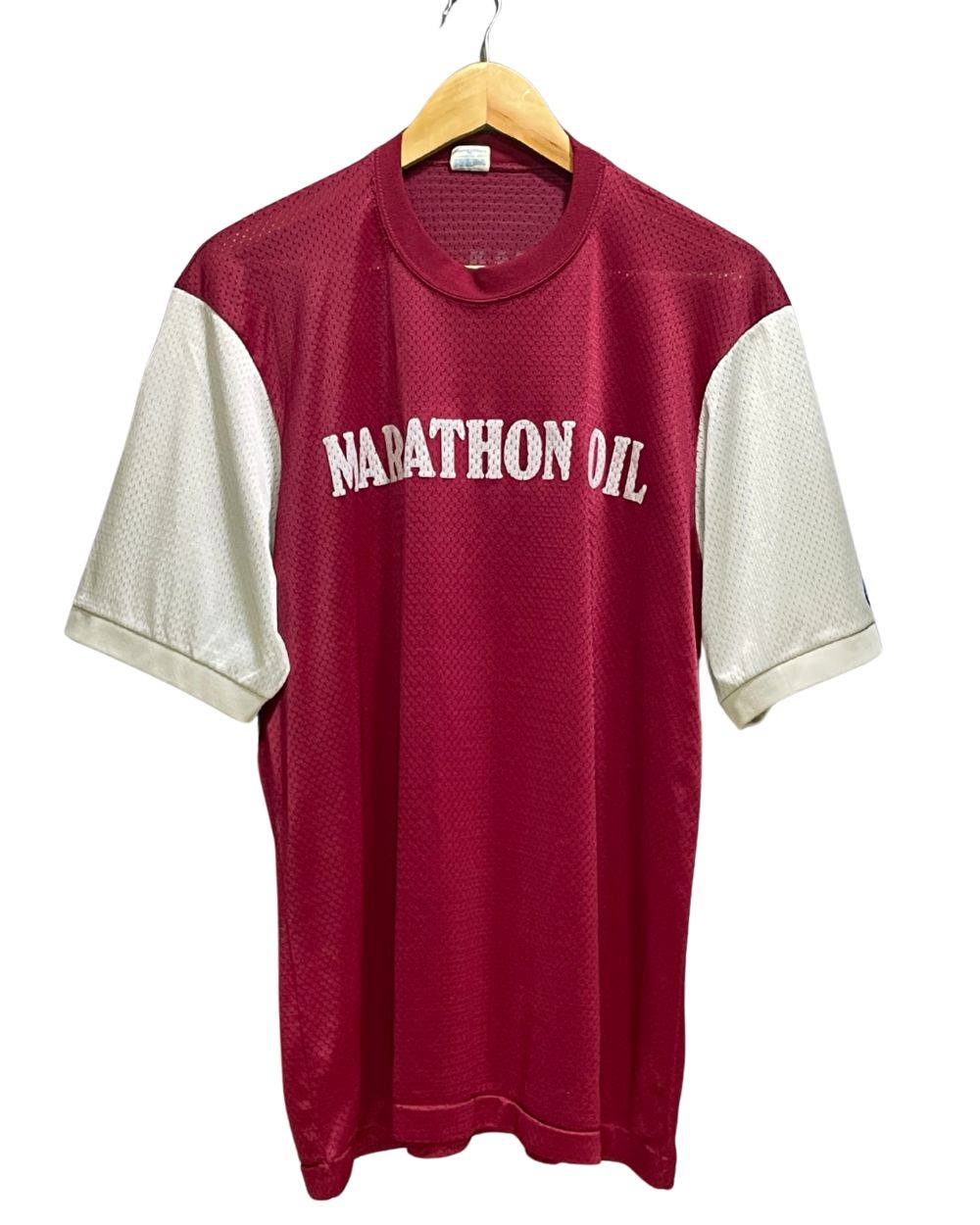 Champion Maroon Sport T shirt For Women Large | ThriftHub.pk