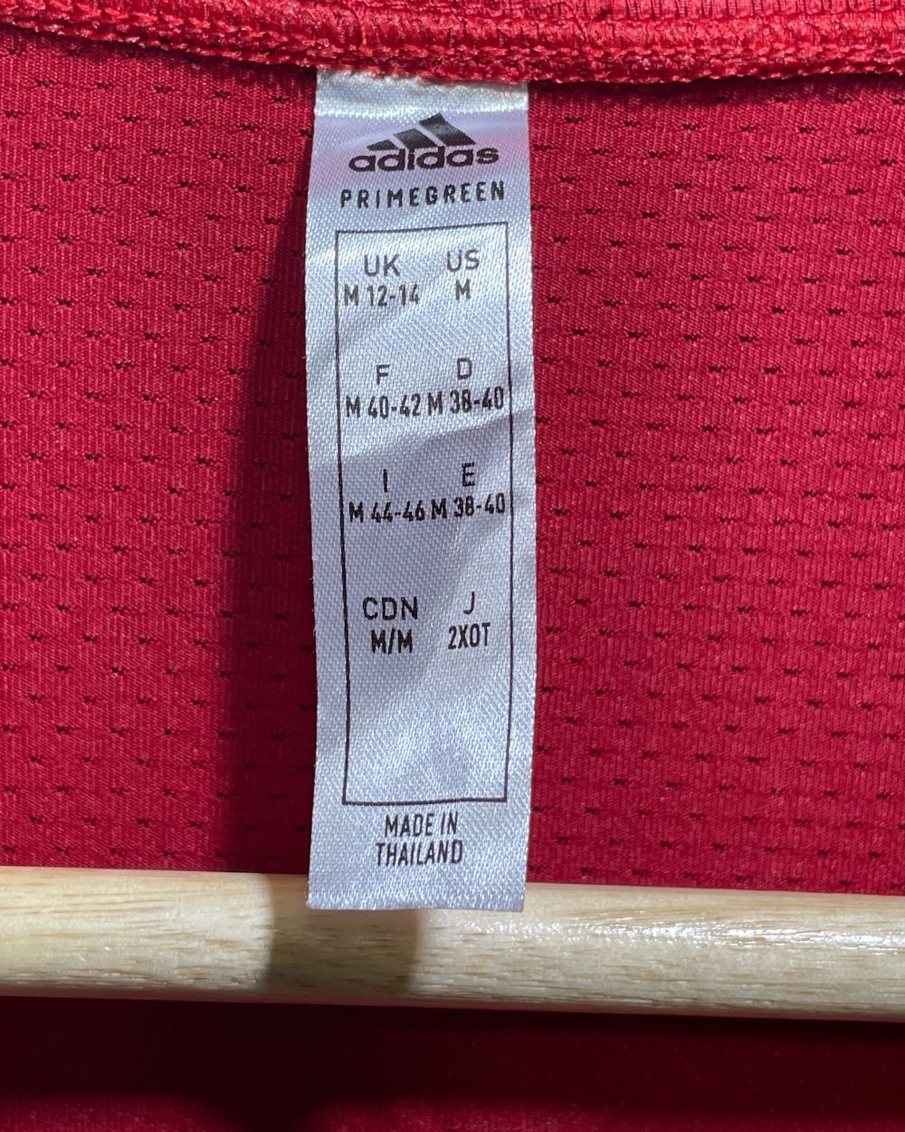 Adidas Red Sport T shirt For Girls 14 Years | ThriftHub.pk