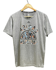 Adidas Gray Sport T shirt For Women XL | ThriftHub.pk