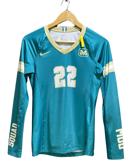 Nike Dri Fit Green Sport T shirt For Women X Small | ThriftHub.pk