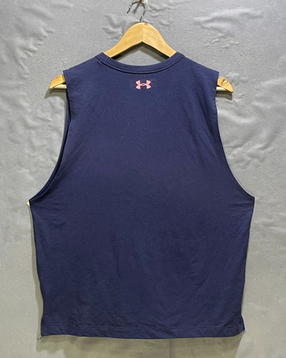 Under Armour Blue Sport Sando For Women Large | ThriftHub.pk