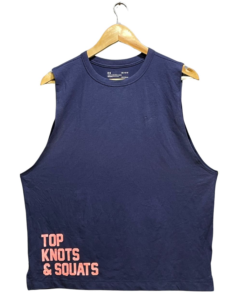 Under Armour Blue Sport Sando For Women Large | ThriftHub.pk