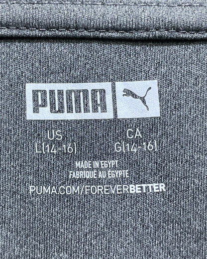 Puma Gray Sport T shirt For Women 16 years | ThriftHub.pk