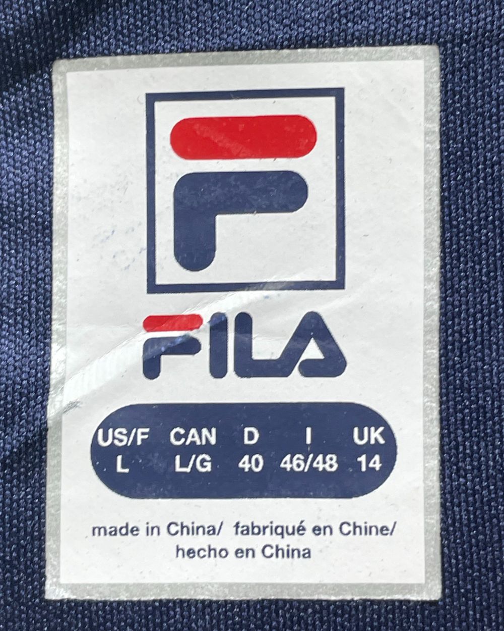 Fila Blue Sport T Shirt For Girls 14 Years | ThriftHub.pk
