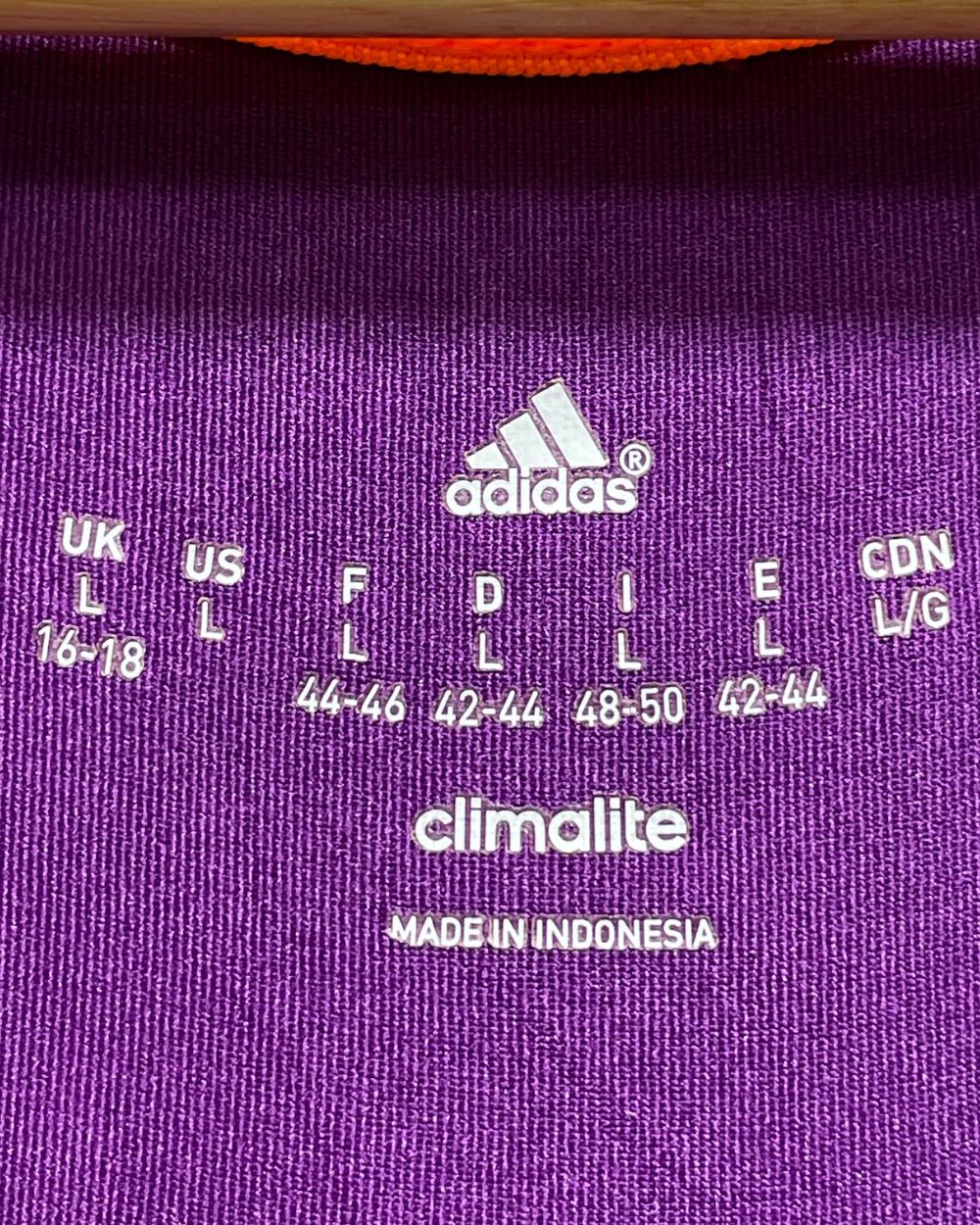 Adidas Purple Sport Sando For Girls 18 Years | ThriftHub.pk