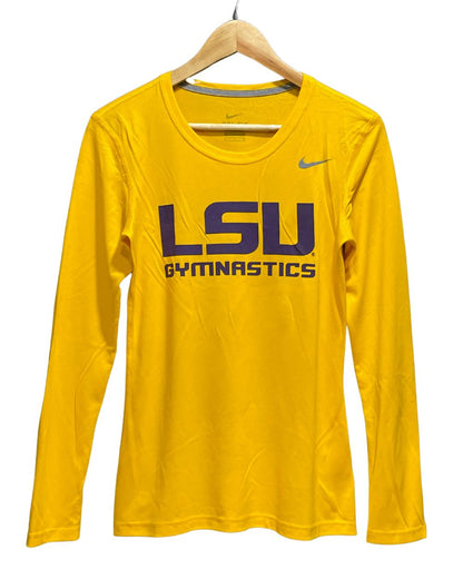 Nike Yellow Sport T shirt For Women Small | ThriftHub.pk