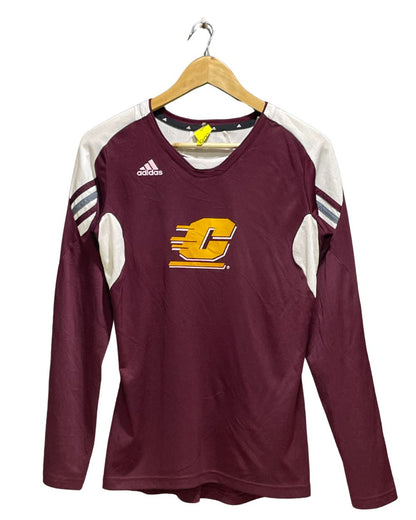 Adidas Maroon Sport T shirt For Girls 16 Years | ThriftHub.pk