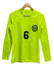 Under Armour Green Sport T shirt For Women Medium | ThriftHub.pk
