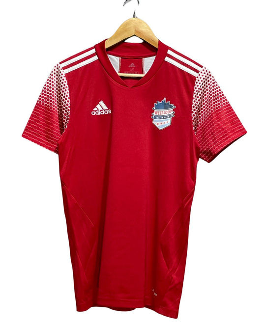 Adidas Red Sport T shirt For Women X Small | ThriftHub.pk