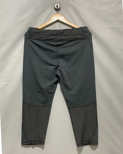 Road Runner Black Sport Gym Tights For Women X Large