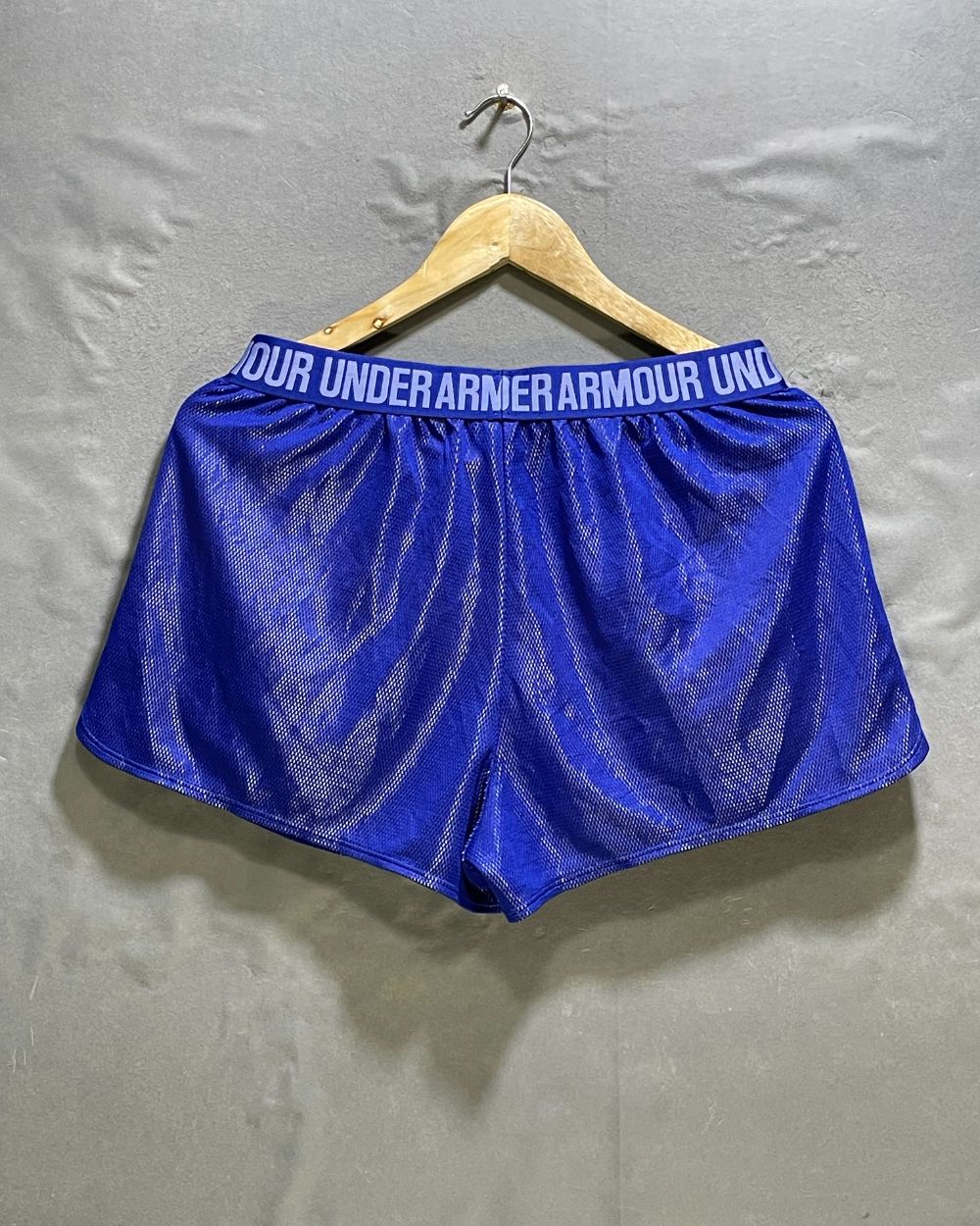 Under Armour Blue Sport Short For Women Small | ThriftHub.pk