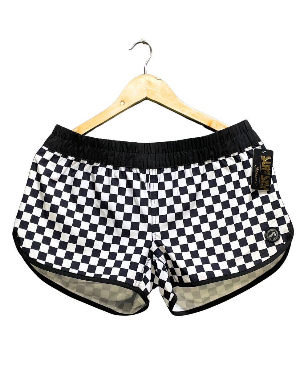 Surf Style Black Parachute Short For Women M | ThriftHub.pk