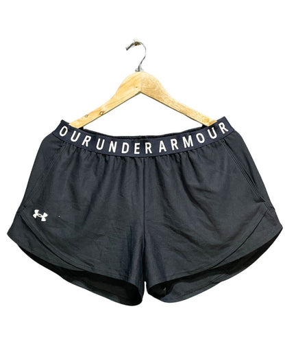 Under Armour Black Sport Short For Women L | ThriftHub.pk