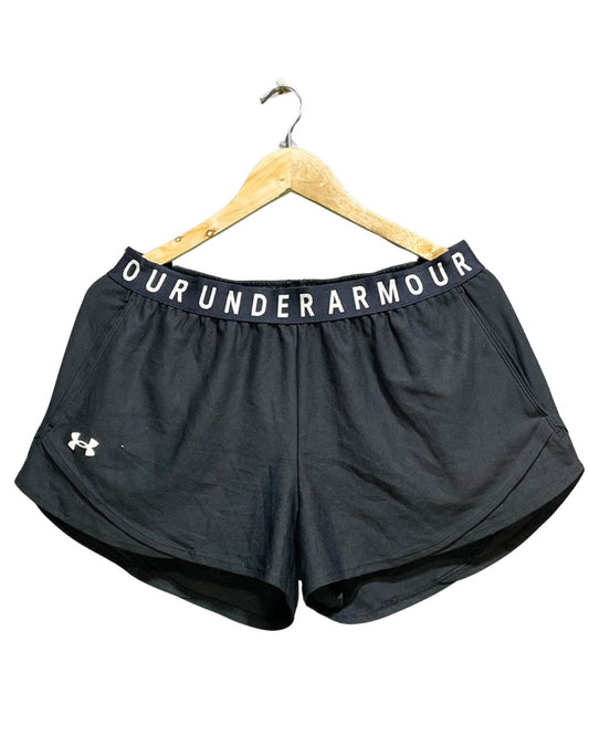 Under Armour Black Sport Short For Women L | ThriftHub.pk