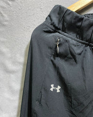 Under Armour Black Parachute Trouser For Women M | ThriftHub.pk