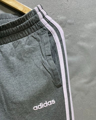 Adidas Gray Cotton Trouser For Women M | ThriftHub.pk