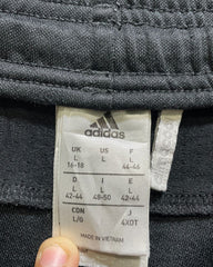 Adidas Black Sport Trouser For Women L