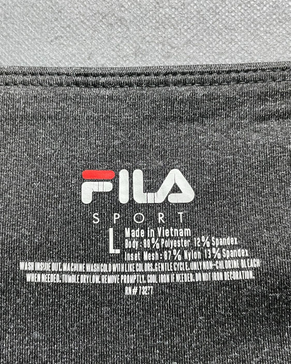 Fila Gray Sport Tights For Women L | ThriftHub.pk