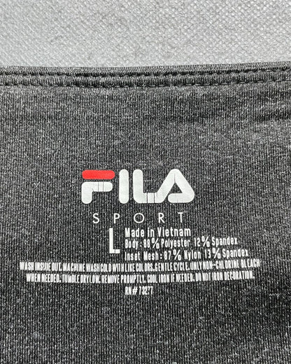 Fila Gray Sport Tights For Women L | ThriftHub.pk