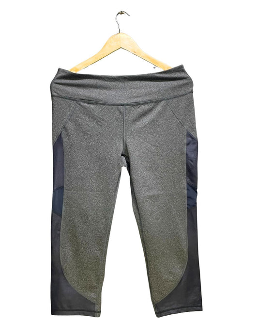 Fila Gray Sport Tights For Women L | ThriftHub.pk