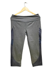 Fila Gray Sport Tights For Women L | ThriftHub.pk