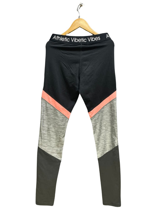 H&M Black Sport Tights For Women S | ThriftHub.pk