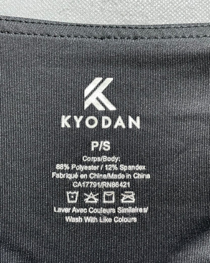 Kyodan Black Sport Tights For Women Medium | ThriftHub.pk