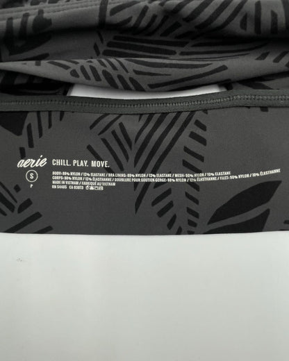 Aerie Gray Sport Bra For Women S | ThriftHub.pk