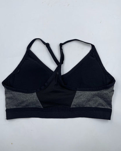 Athletic Works Gray Sport Bra For Women Medium | ThriftHub.pk