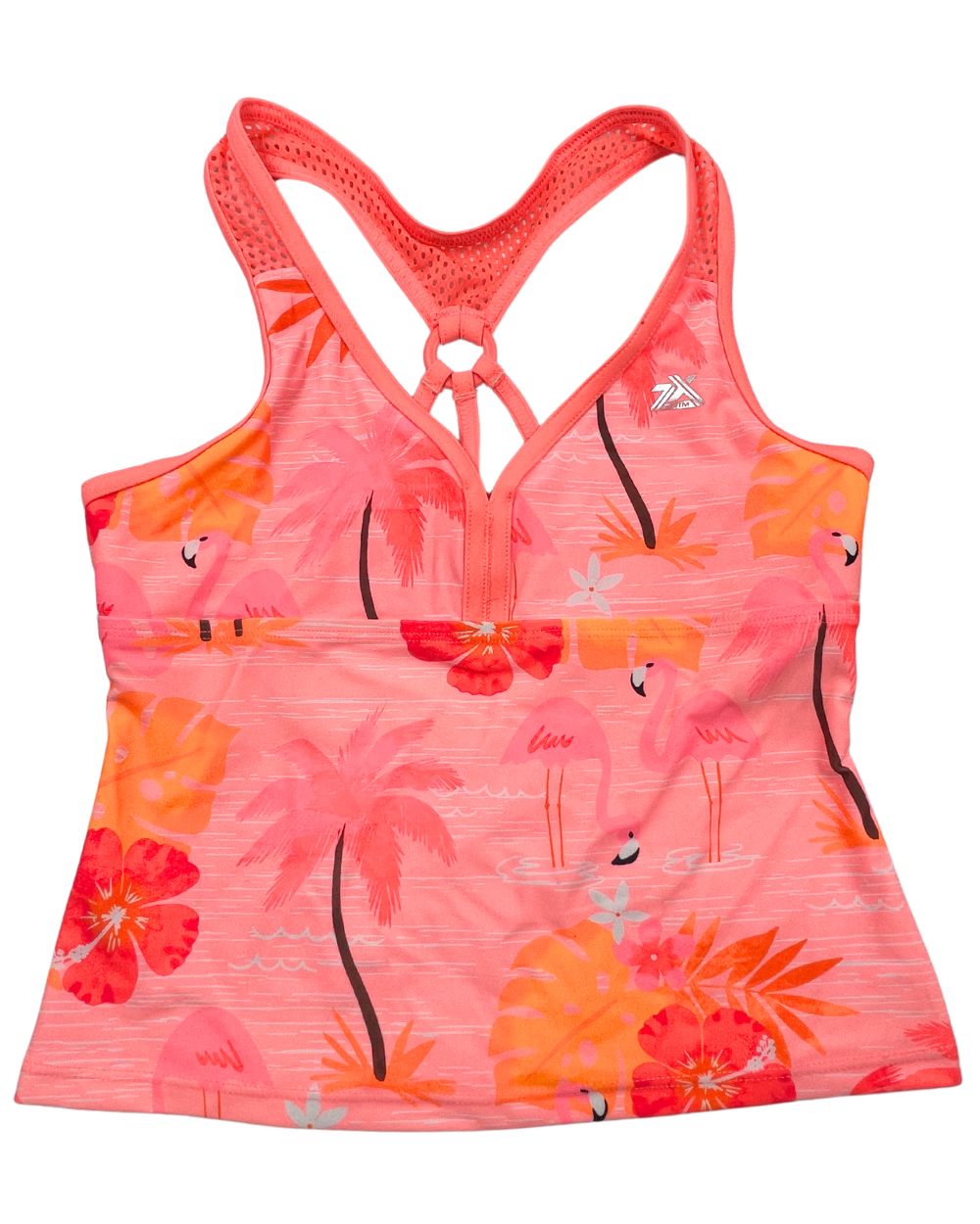Zeroxposur Orange Sport Bra For Women Medium | ThriftHub.pk