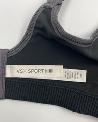 VSX Black Sport Bra For Women Medium | ThriftHub.pk