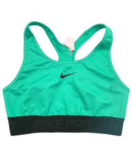 Nike Green Sport Bra For Women L | ThriftHub.pk