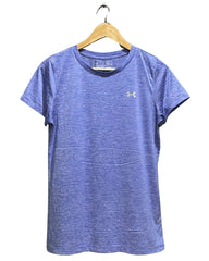 Under Armour Blue Sport T Shirt For Women Medium | ThriftHub.pk